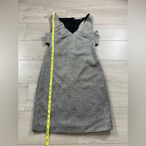 Mustard Seed Cutout Grey Metallic Mini Dress - Picture 11 of 11
